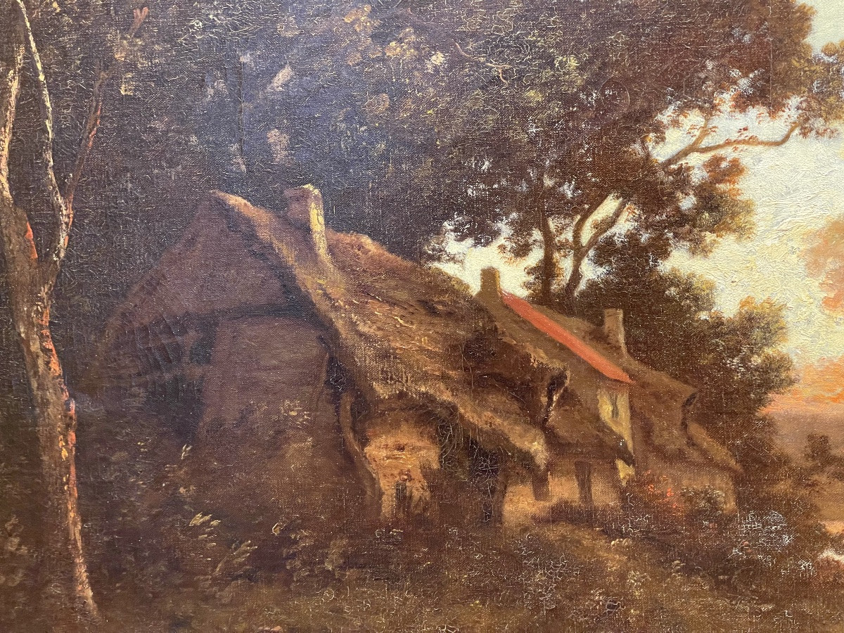 Leon Richet (barbizon) 1843 - 1907, Collection 'bernheim Jeune & Fils' Paris -photo-4