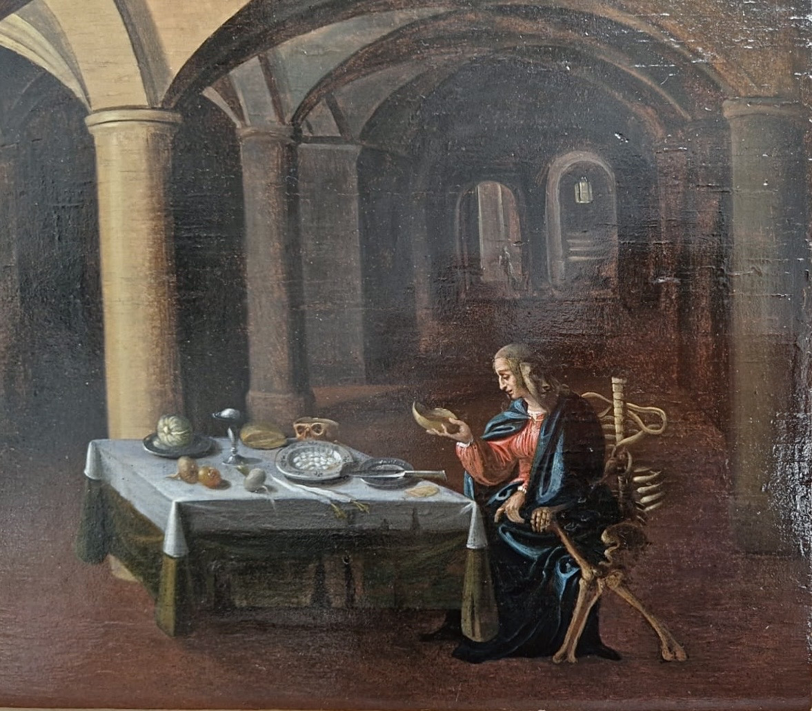 Hendrik van Steenwijk II ( 1580 - 1649 ) scène ésotérique -photo-2