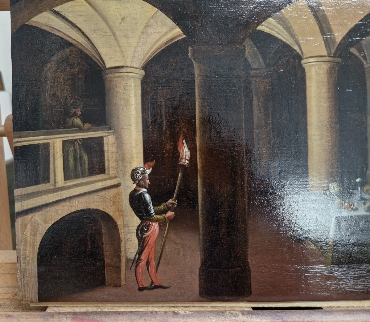 Hendrik van Steenwijk II ( 1580 - 1649 ) scène ésotérique -photo-3