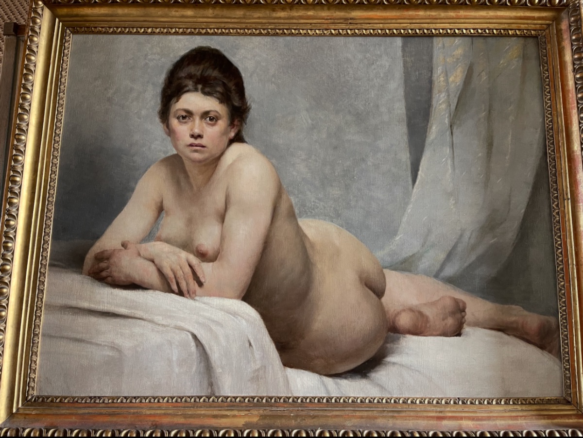 Károly Ferenczy ( 1862 - 1917 )  vers 1887 - 1889 collection  Szilard Vilmos -photo-2