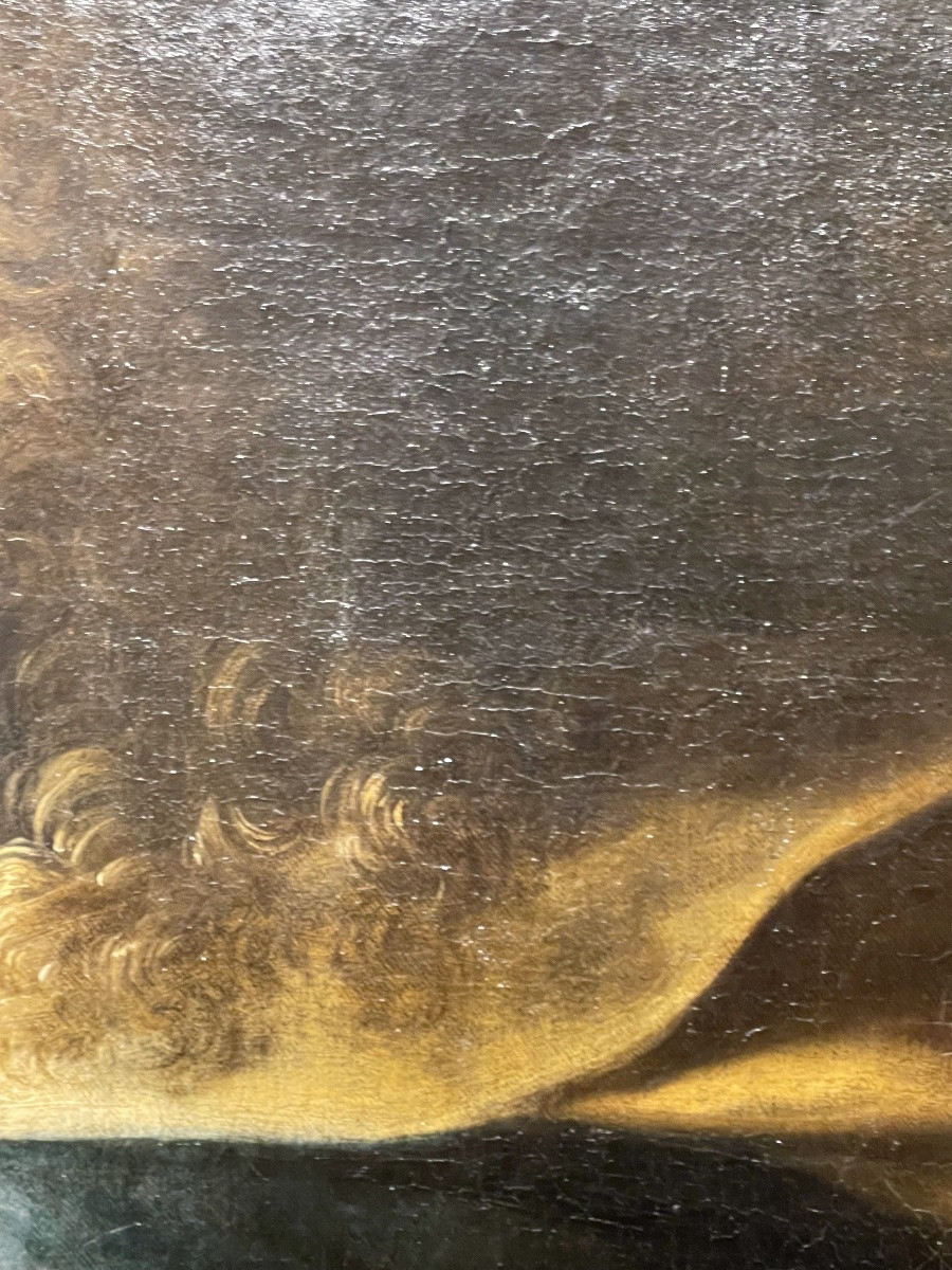 Autour de  Giorgio Vasari ' Appolon écorchant Marsyas ' vers 1560 huile sur toile -photo-3