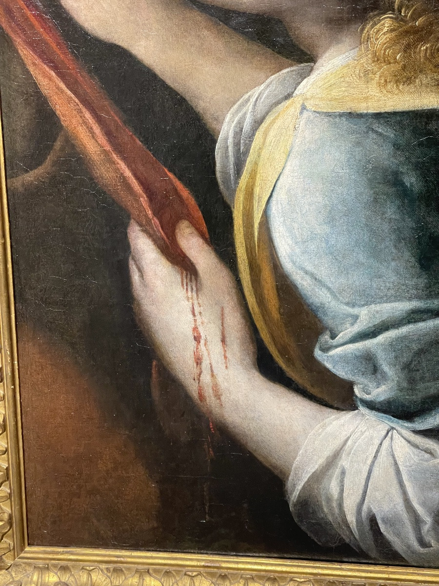 Autour de  Giorgio Vasari ' Appolon écorchant Marsyas ' vers 1560 huile sur toile -photo-4