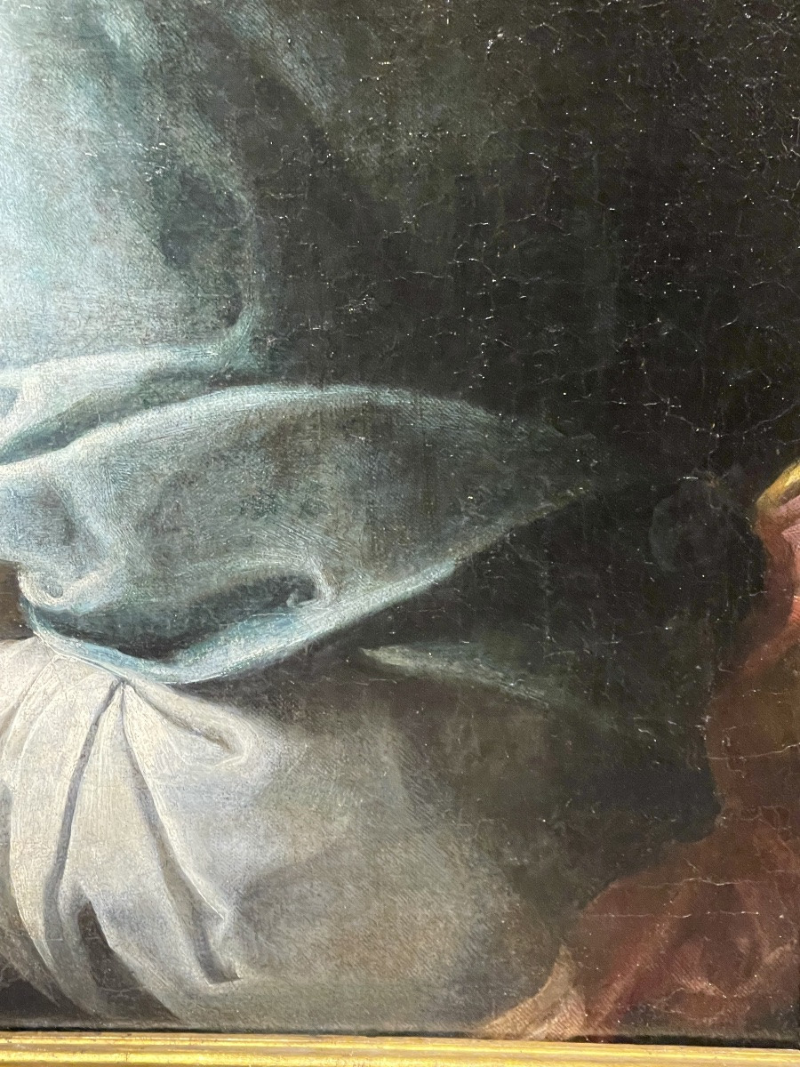 Autour de  Giorgio Vasari ' Appolon écorchant Marsyas ' vers 1560 huile sur toile -photo-2
