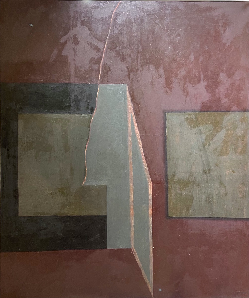 Rene Lichtman " INTERRUPTION " ( 1963 - 1964 ) 112 cm x 135 cm 