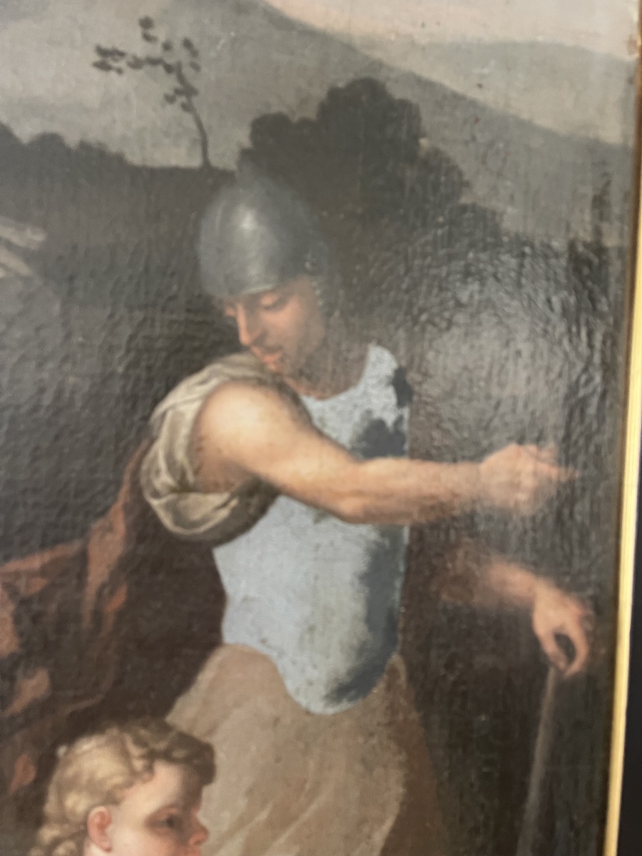 XVIIth Springuel Family Self-portrait By Nicolas Poussin Subject: Rome The Martyrs-photo-5