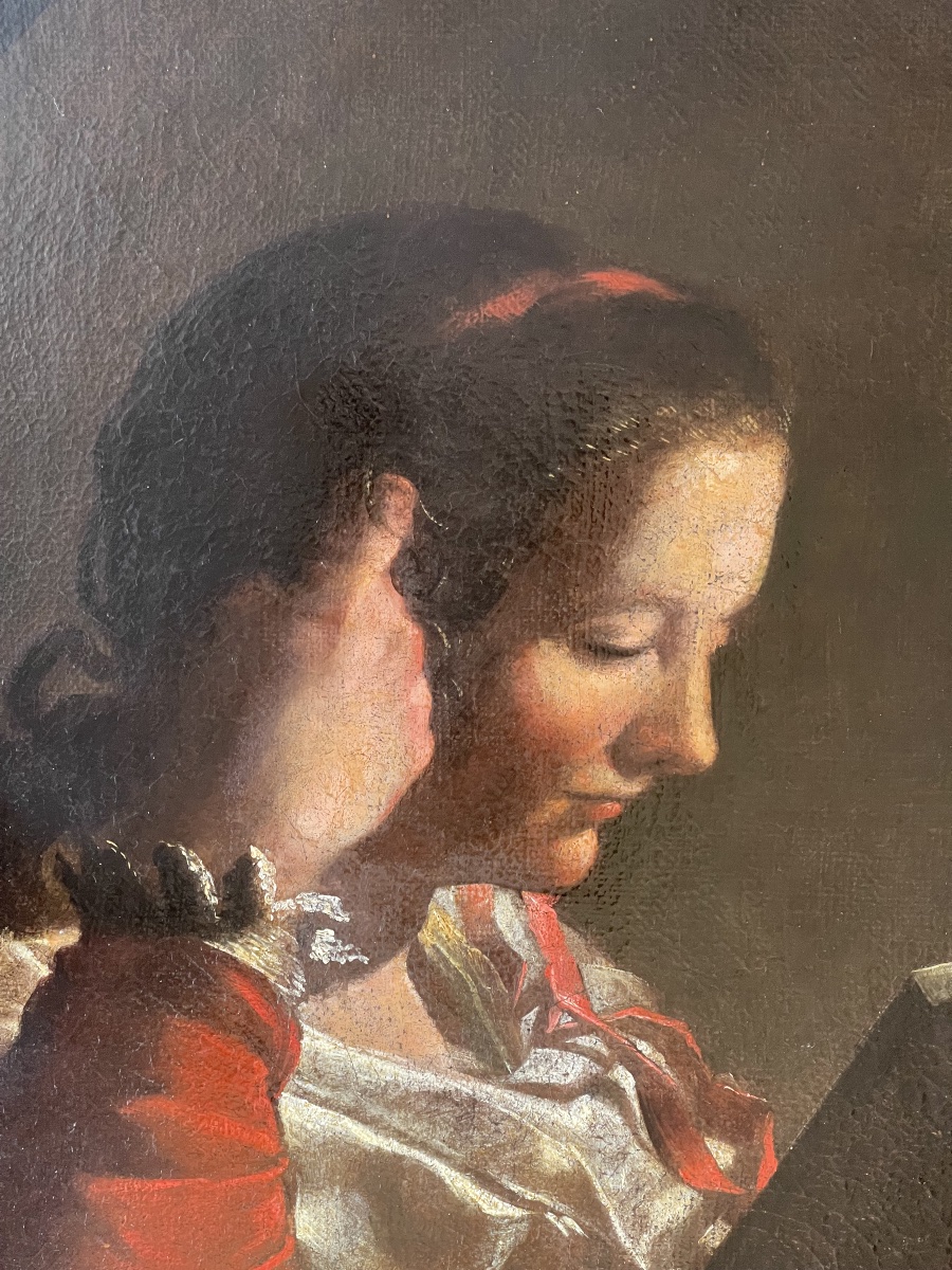 la toilette entourage de Elisabetta Sirani et Barbara Sirani Bologne fin XVII es -photo-4