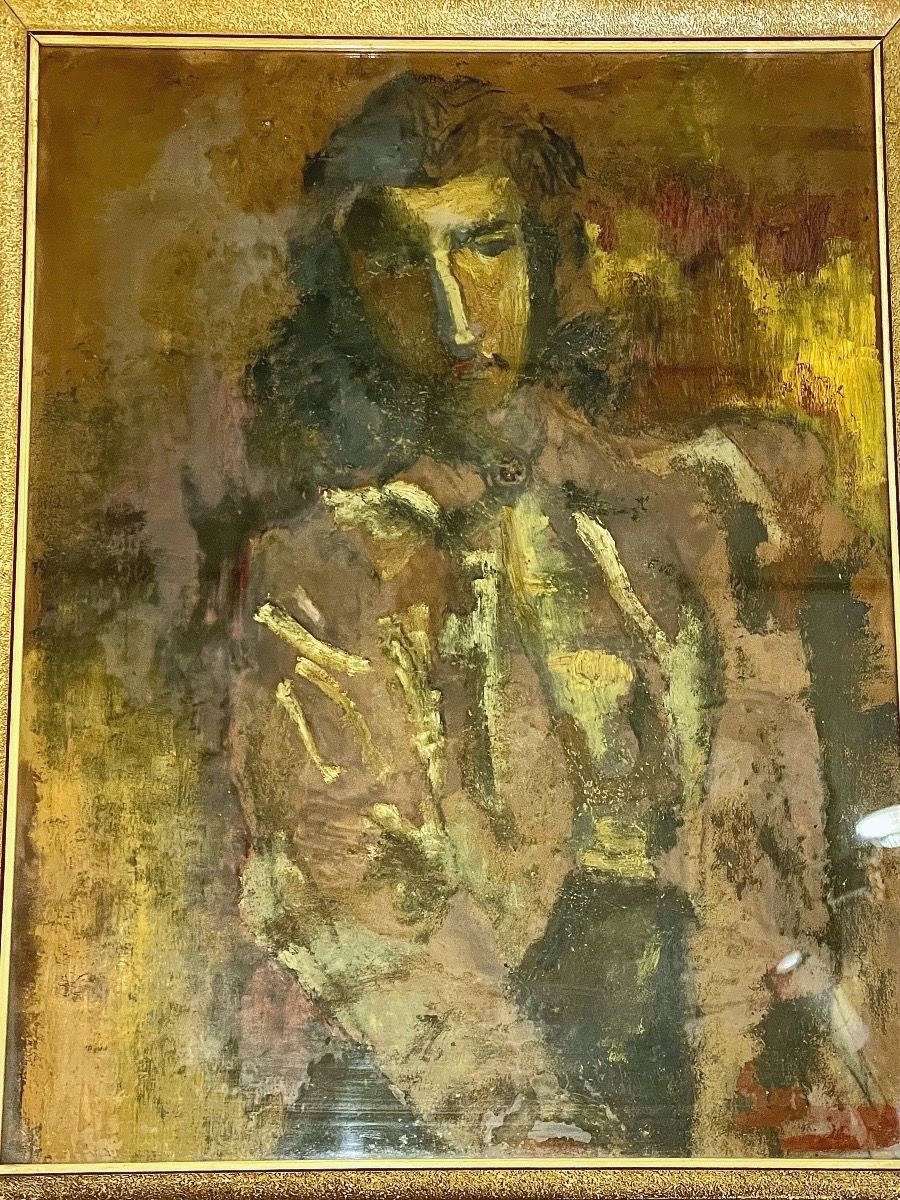 Gérard Laenen 1899 - 1980 ( 1931 - 1932 ) portrait en buste d Asie 