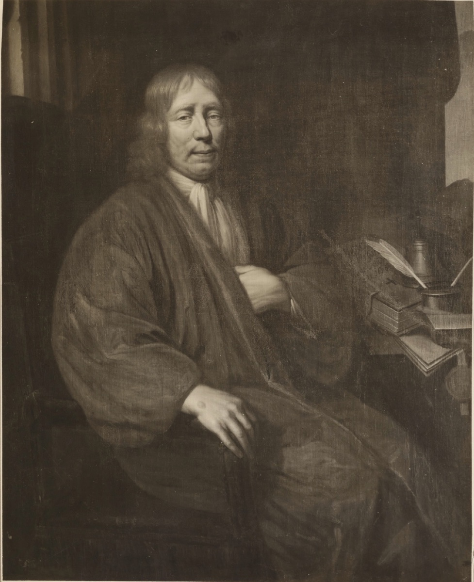 Le peintre Rutger van Langevelt 1635  1695 portrait de l’intendant 1663 l'Oud Burgeren Gasthuis-photo-2