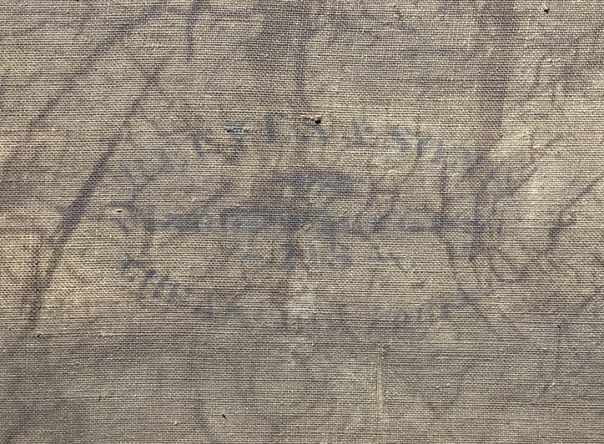 THÉODORE GUDIN 1802 - 1880 MONOGRAMME 'SANT MICHAELS MOUNT ' CORNOUAILLES-photo-4