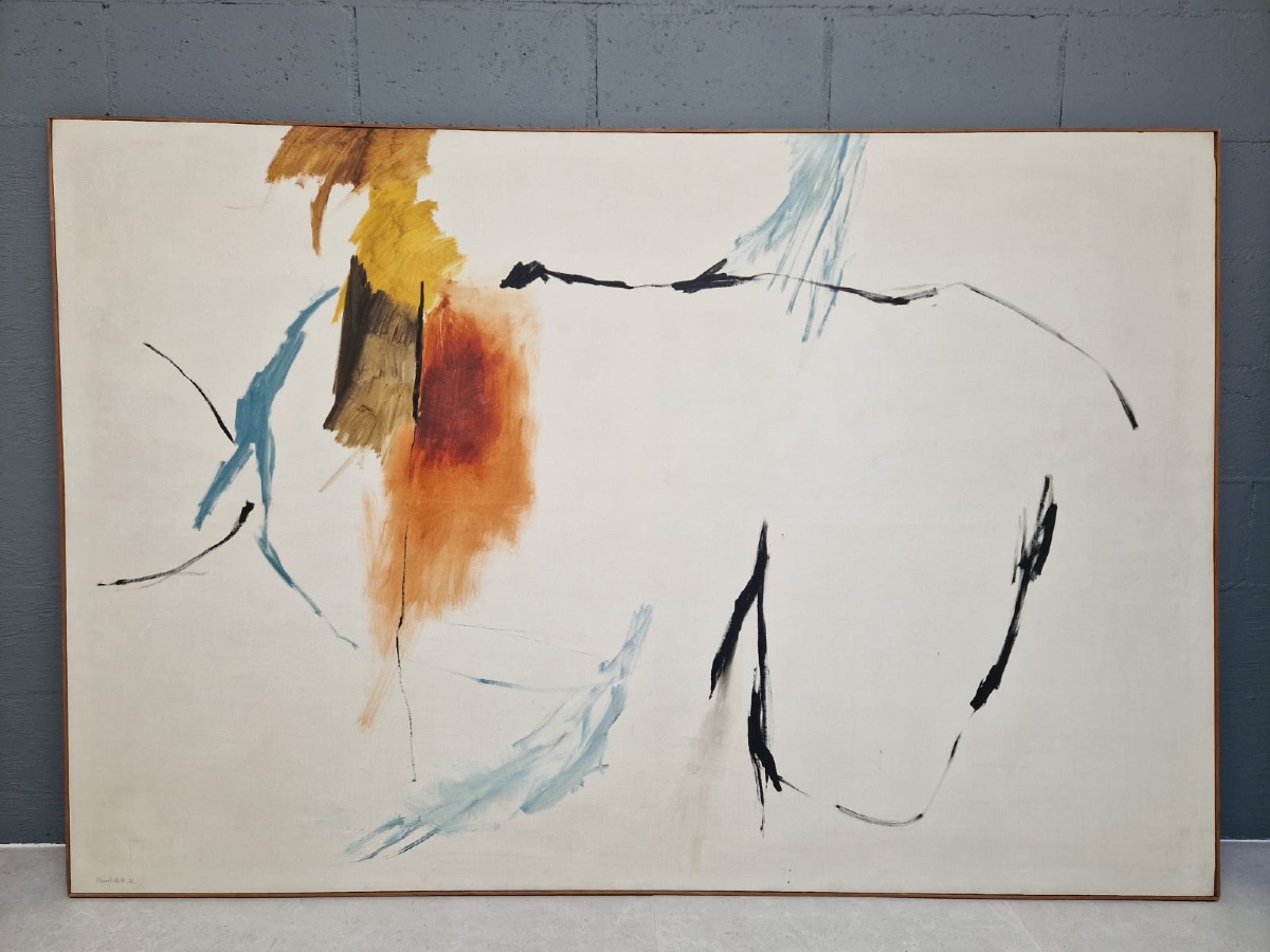 [rare] Françoise Lambilliotte (1923–2024) - Abstract Composition, 1962 (130 Cm X 195 Cm) 