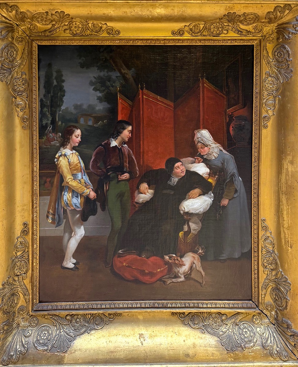 Antoinette -Cécile-Hortense Haudebourt-Lescot, Gil Blas présenté au licencié Sedillo 1827 