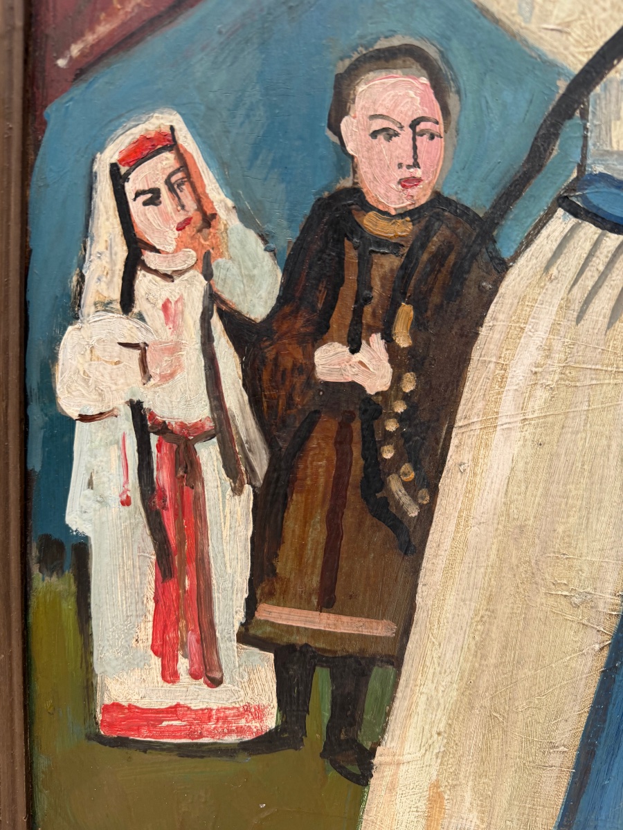 Vano Meliashvili (1892–1988)   Subject: Tchoka Dance Theater  Circa 1940–195-photo-4