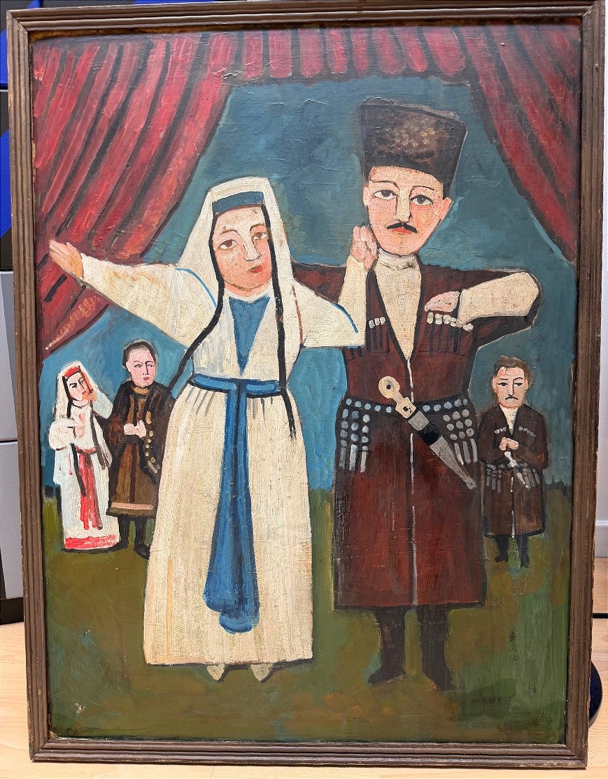 Vano Meliashvili (1892–1988)   Subject: Tchoka Dance Theater  Circa 1940–195