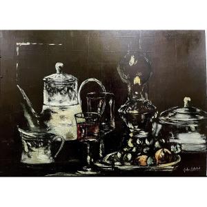 Graham Vivian SUTHERLAND  (1903-1980) Nature morte vers 1945 