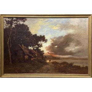 Leon Richet (barbizon) 1843 - 1907, Collection 'bernheim Jeune & Fils' Paris