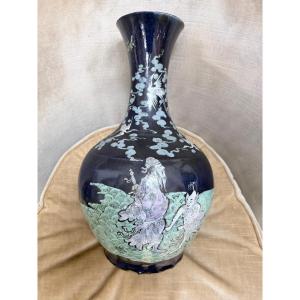 Daoguang 1821–1850 Imperial Examination Commemoration Vase With “anhua” “chi Dragon” Design