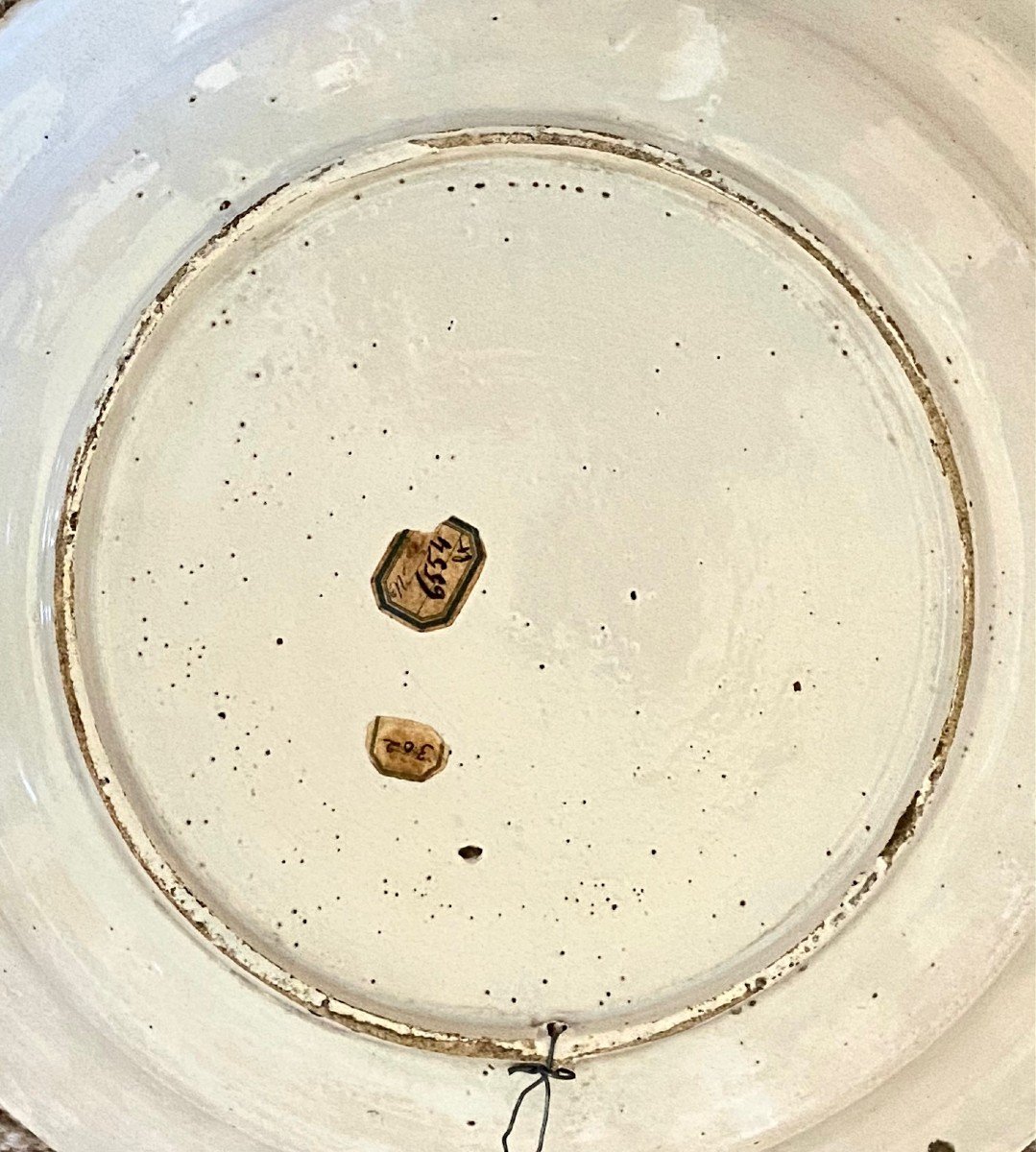 Delft, XVIIIth Century, Earthenware Dish Decorated With A Bouquet Of Flowers.-photo-3