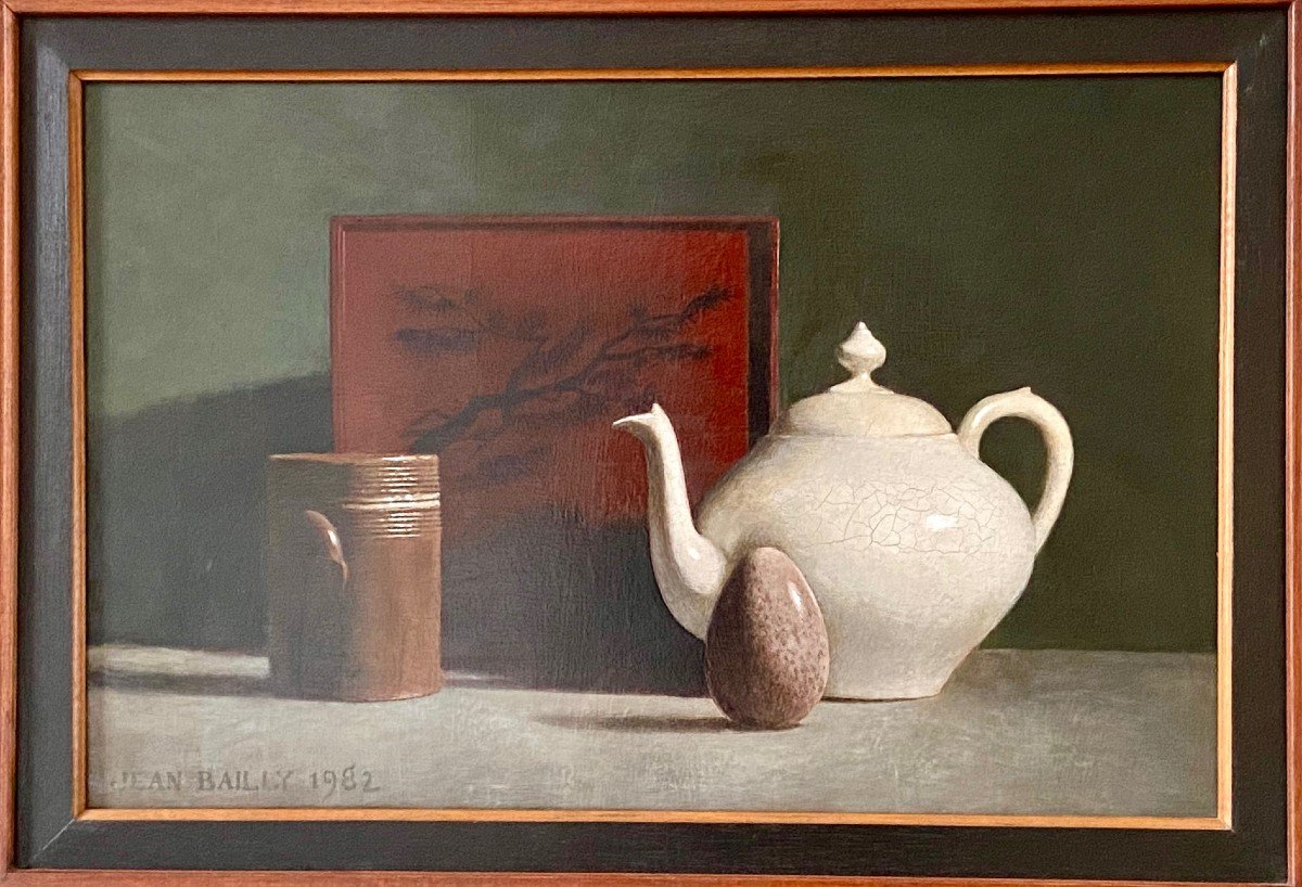 Jean Bailly (born 1940), Still Life With Teapot. -photo-2