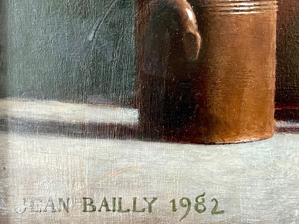 Jean Bailly (born 1940), Still Life With Teapot. -photo-1