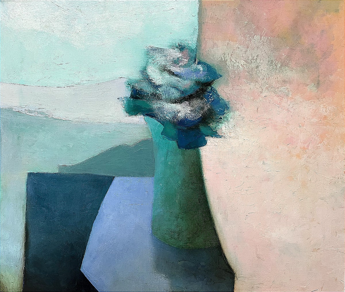 Claude Gaveau (1940-2021), Oil On Canvas From The 1970s Entitled "bouquet".-photo-4