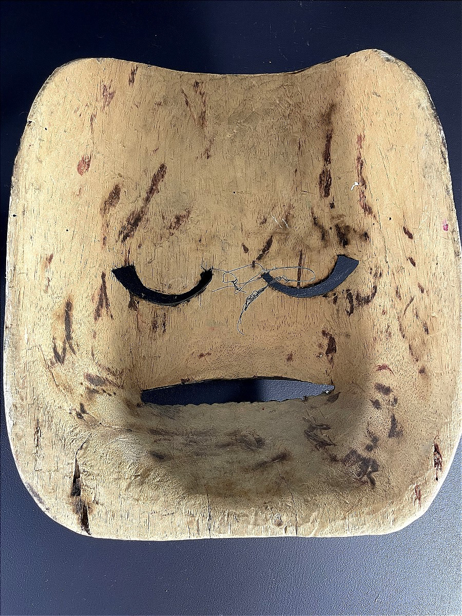 Indonésie, milieu du XXème siècle, masque du théatre de Barong.-photo-7