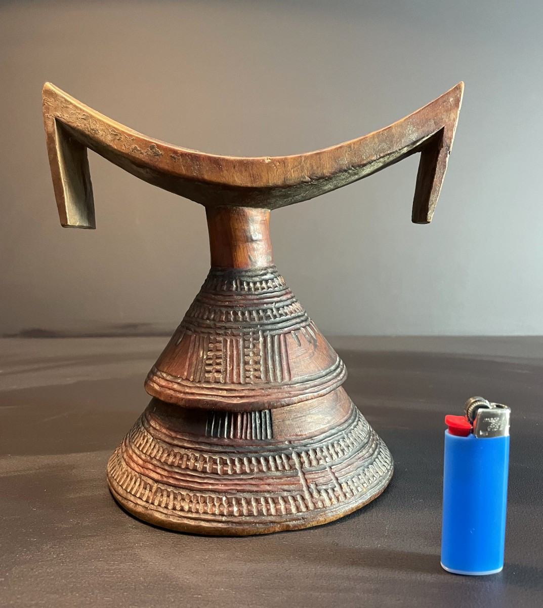 Ethiopia, Gurage Culture, Mid-20th Century, Beautiful Shepherd's Headrest Known As "dream Rest".-photo-8