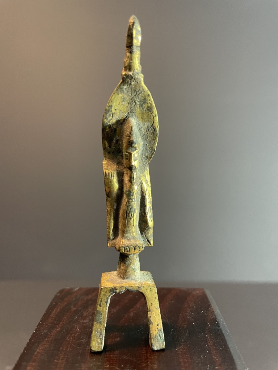 China, Northern Wei Dynasty (386-534 Ad), Buddhist Altar Decorated With The Bodhisattva Padpani. 