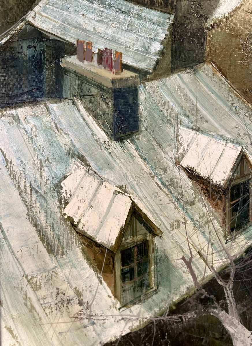 Michel Sementzeff (1933-2019), Oil On Canvas, 1980s, -photo-2