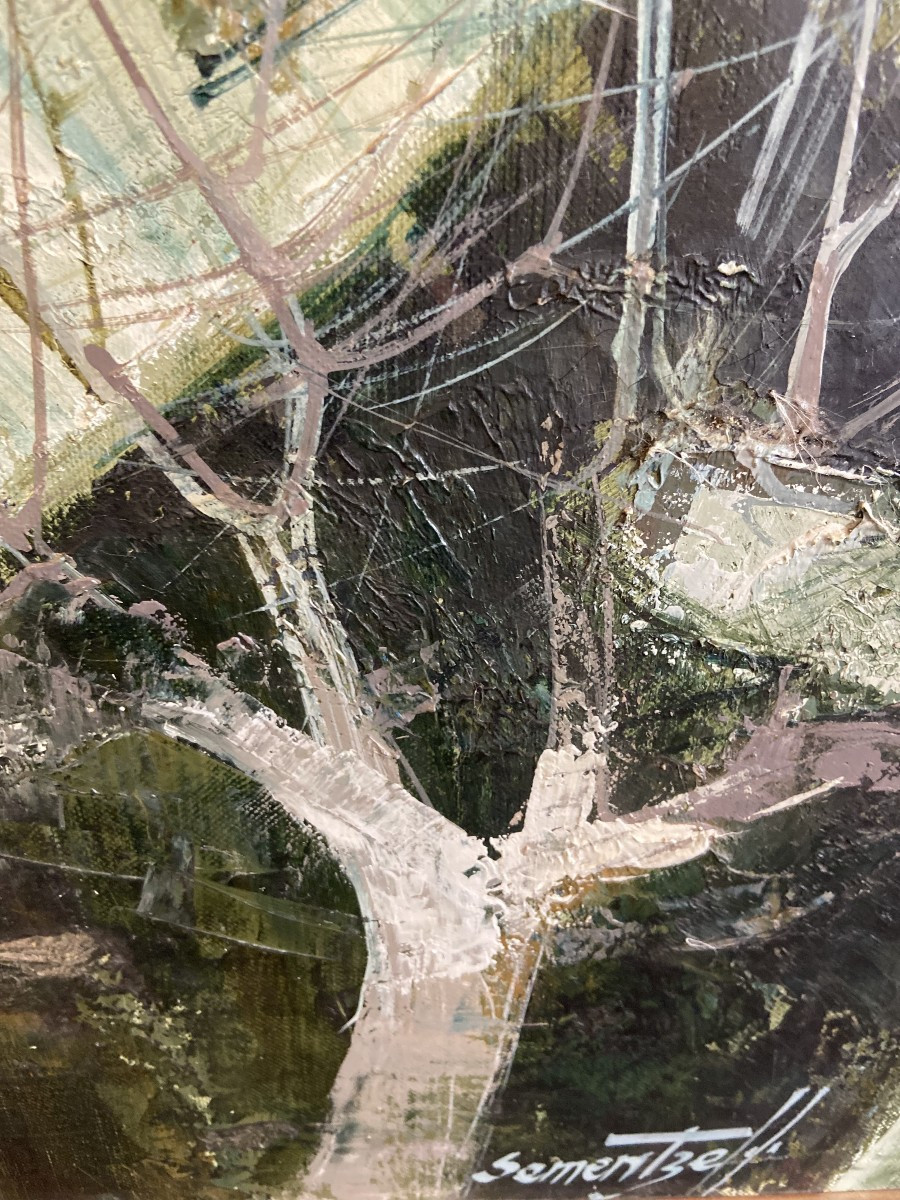 Michel Sementzeff (1933-2019), Oil On Canvas, 1980s, -photo-3