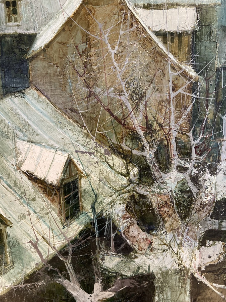 Michel Sementzeff (1933-2019), Oil On Canvas, 1980s, -photo-2