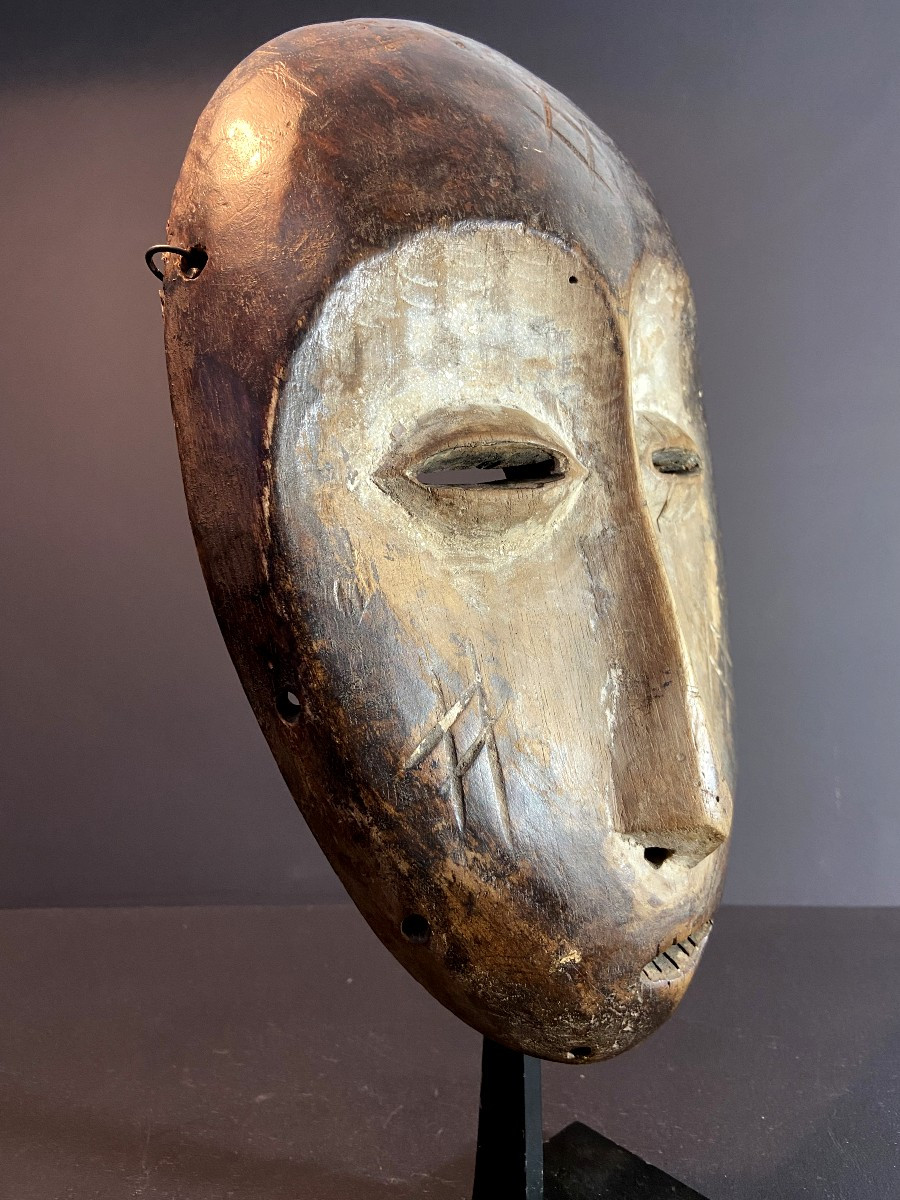  République Démocratique du Congo, Culture LEGA, masque traditionnel de la société "Bwami".