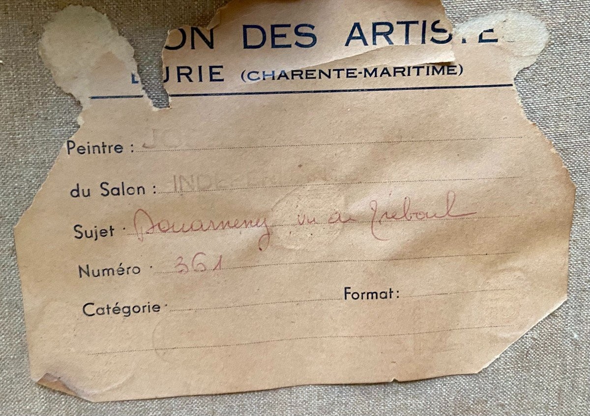 Joseph Crozes (actif Des Années 1930 à 1950), Tableau Vue De Douarnenez Depuis Tréboul.-photo-5