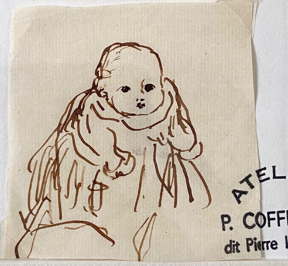 Pierre Coffinhal-laprade, Known As Laprade (1875–1931), A Series Of Eight Ink Drawings On Paper.-photo-2