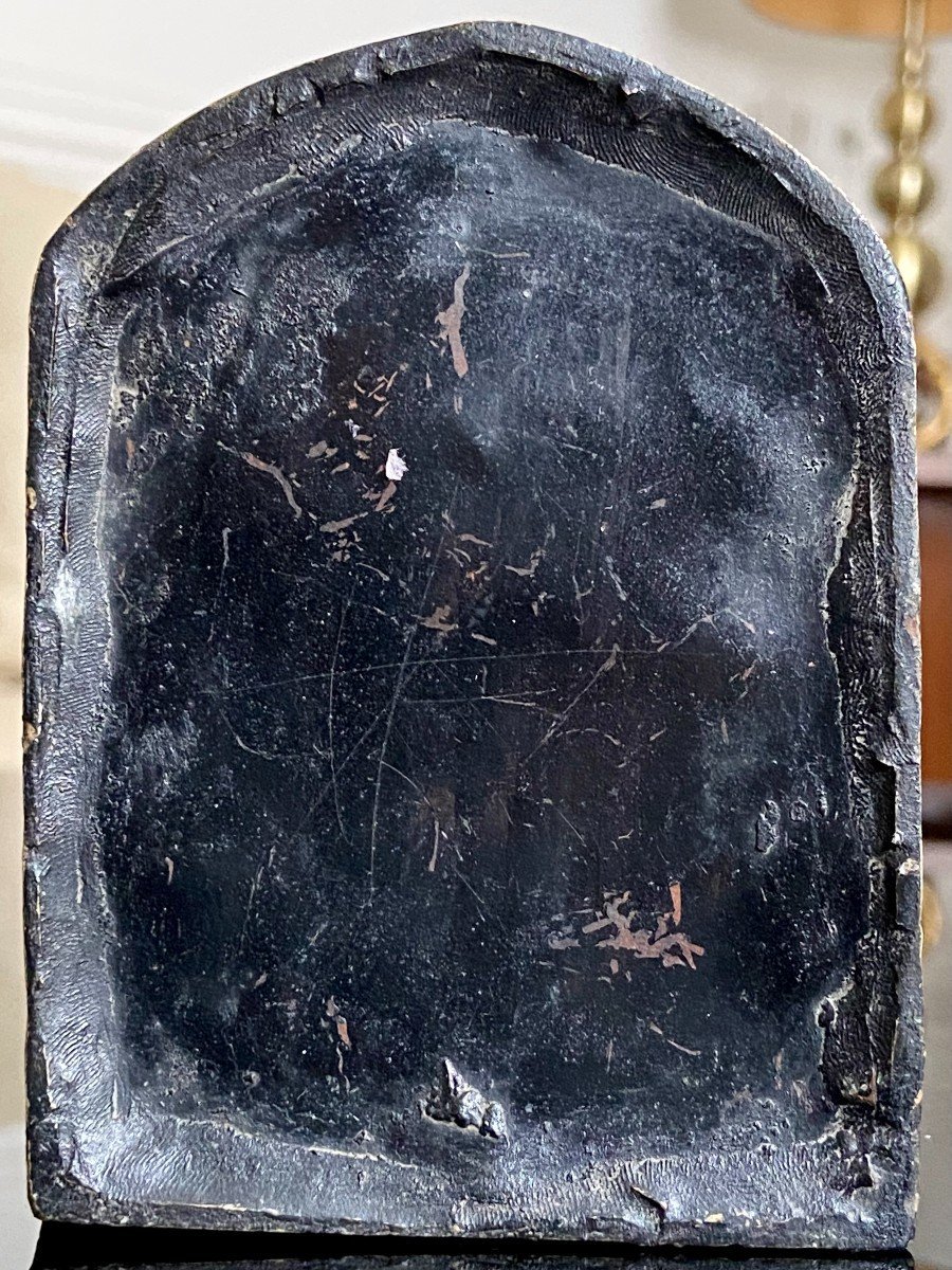 Népal, Début Du XIXème Siècle, Rare Autel En Bronze Dédié Au Bodhisattva Sadaksari.-photo-6