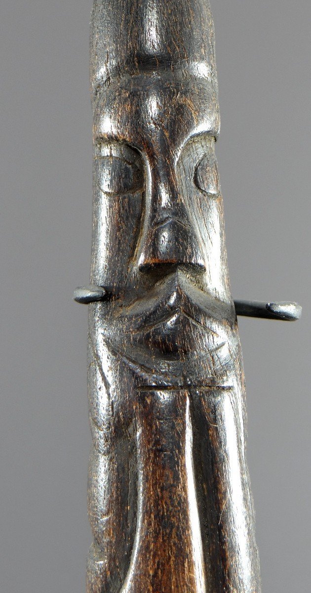 Indonésie, île De Sumatra, Peuple Batak-toba, Bâton De Commandement De Chef De Tribu, 1930-1950-photo-3