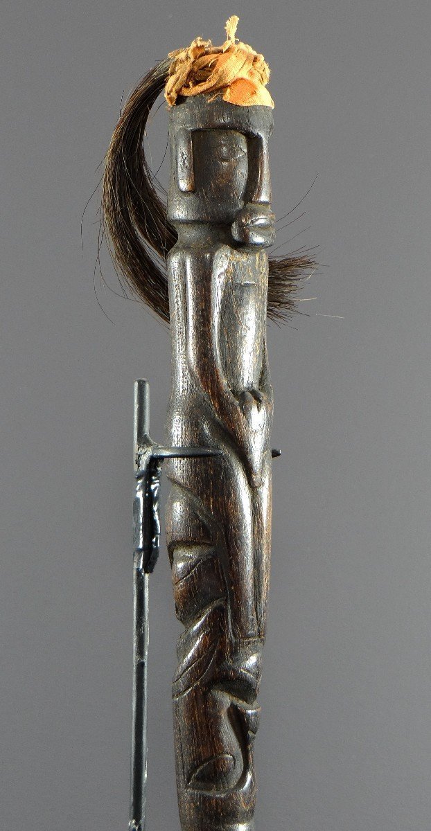 Indonésie, île De Sumatra, Peuple Batak-toba, Bâton De Commandement De Chef De Tribu, 1930-1950-photo-4