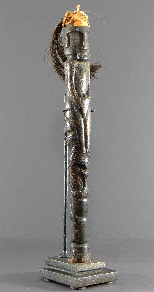 Indonésie, île De Sumatra, Peuple Batak-toba, Bâton De Commandement De Chef De Tribu, 1930-1950-photo-4