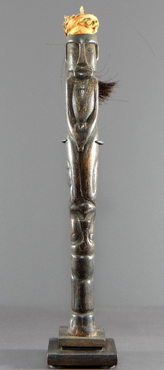 Indonésie, île De Sumatra, Peuple Batak-toba, Bâton De Commandement De Chef De Tribu, 1930-1950-photo-6