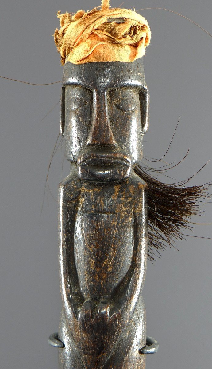 Indonésie, île De Sumatra, Peuple Batak-toba, Bâton De Commandement De Chef De Tribu, 1930-1950