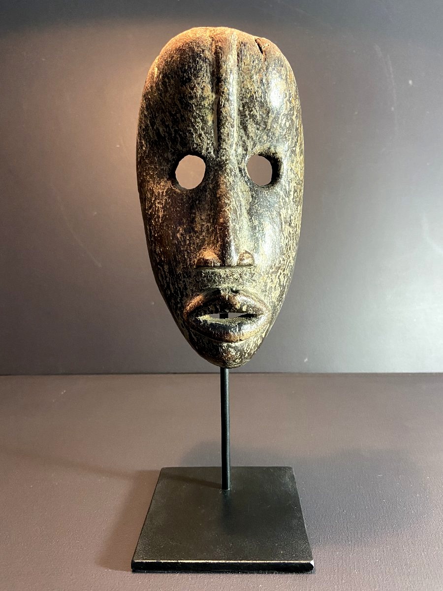 Africa, Ivory Coast/liberia, First Half Of The 20th Century, "gunyeya"-type Dan Mask.-photo-2