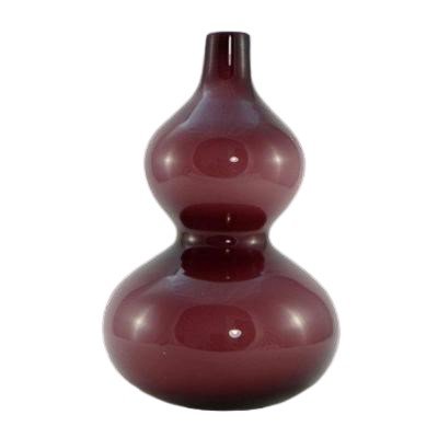 Denmark, 1960s, Manufacture Holmegaard, Double Layer Blown Glass Vase.