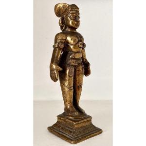 Inde, Années 1920/1930, Statuette Bronze Poupée Fertilité Marapachi.