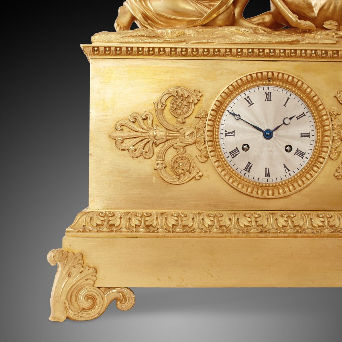 19th Century Mantel Clock Transition Period-photo-4