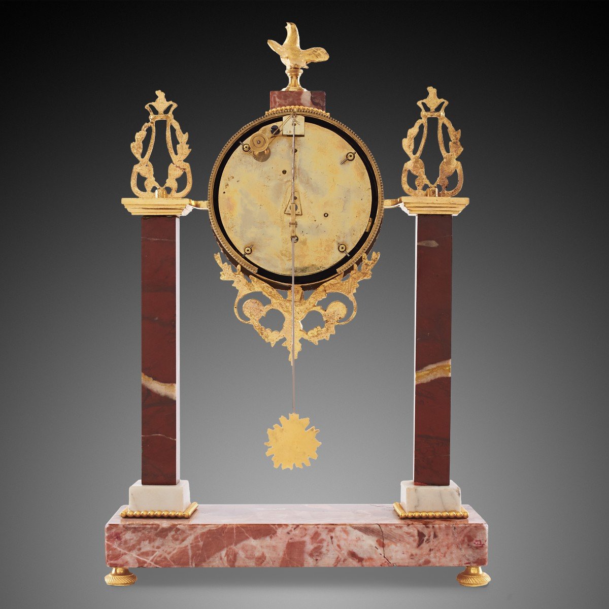 18th Century Directoire Mantel Clock-photo-2