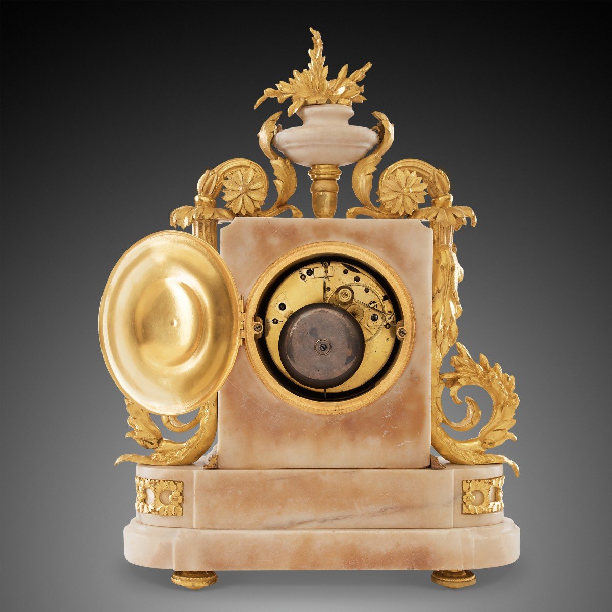 Mantel Clock 18th Century Louis XV Period, By Seigneurel In Paris-photo-4