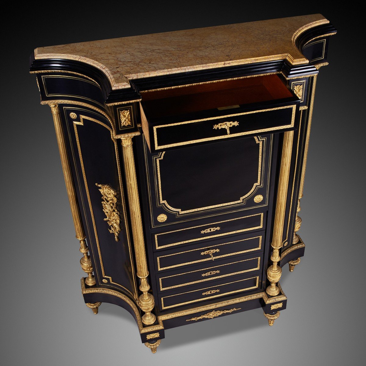 Cabinet Françaisd'époque Napoléon III-photo-2
