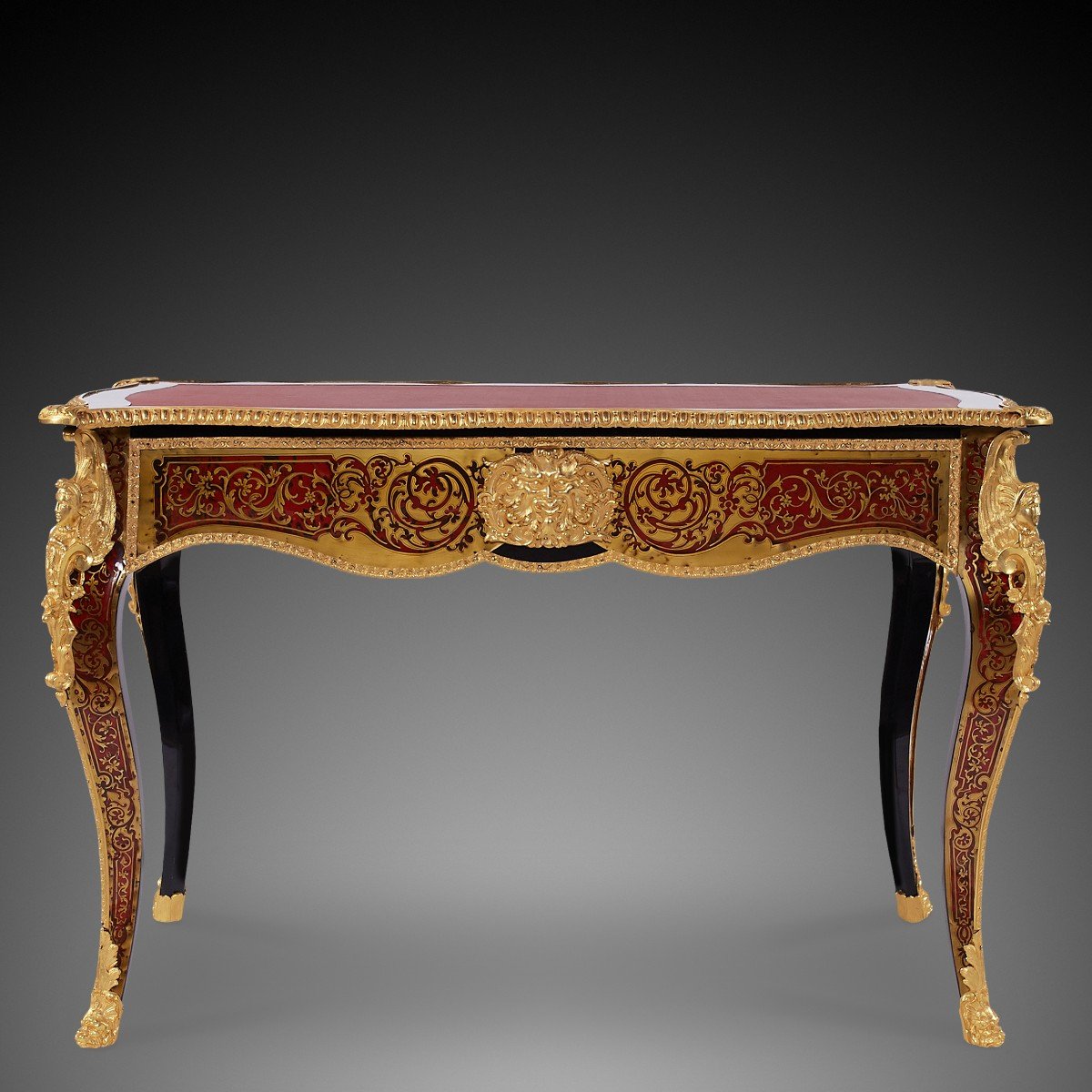 Boulle Desk, Napoleon III From The Nineteenth Century.
