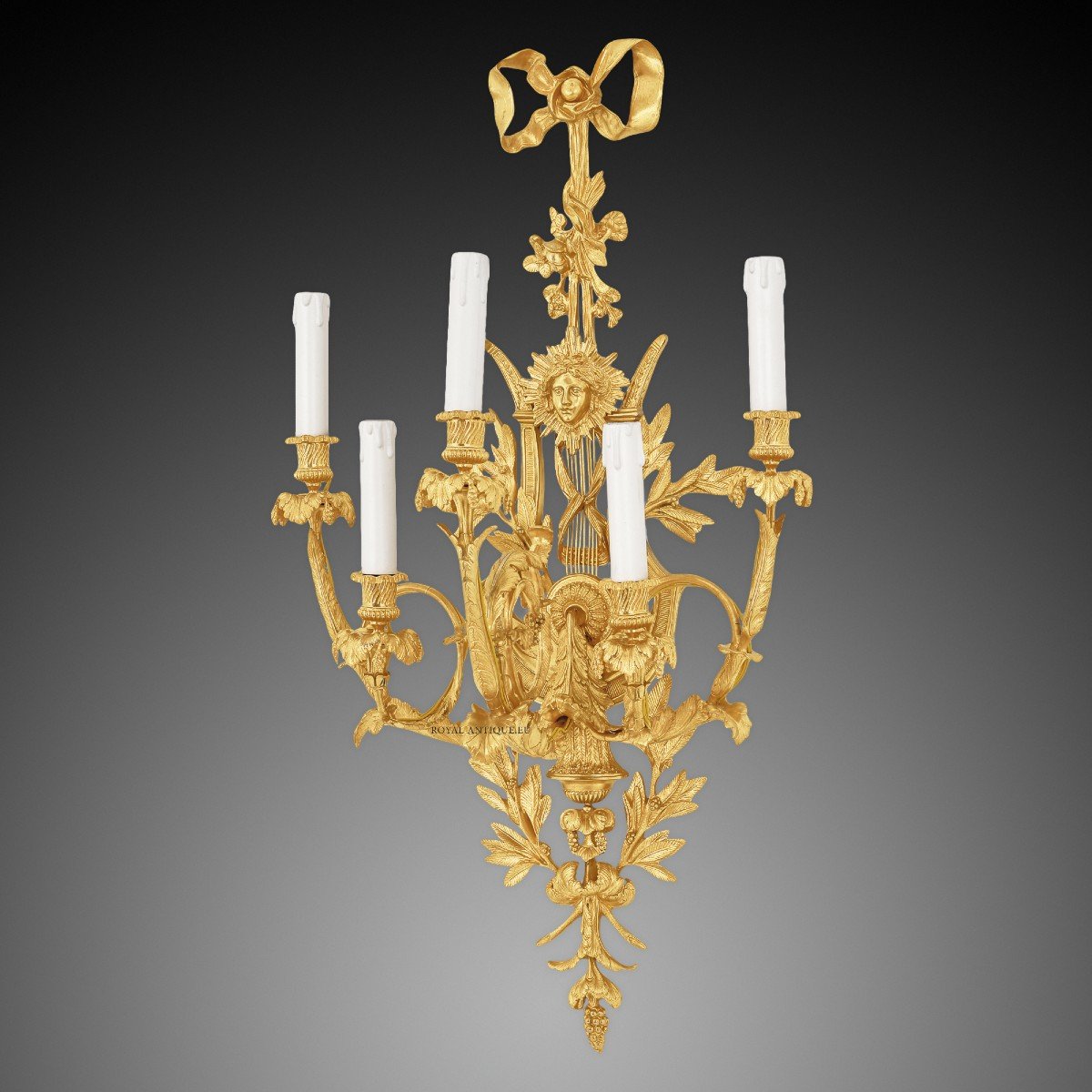Paire d'appliques de style Louis XVI-photo-4