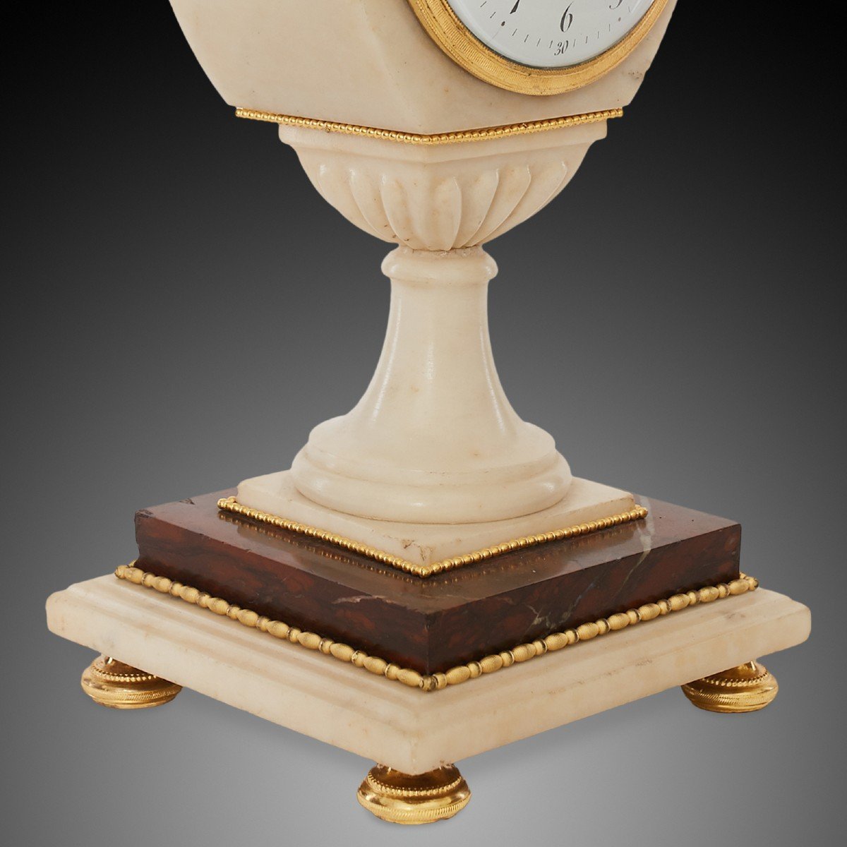 Pendule De Cheminée Empire Ca.1790-photo-3