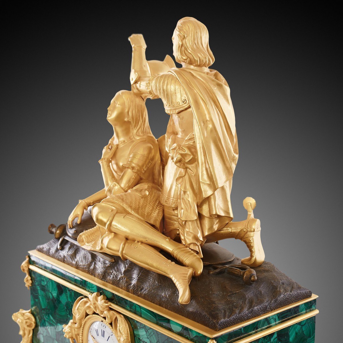 19th Century Napoleon III Mantel Clock -photo-3